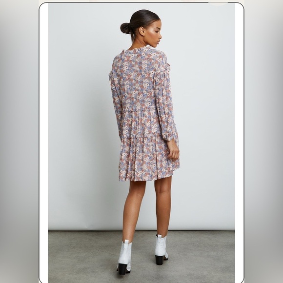 Rails Poppie Pink Jasmine Dress/ Size Medium - Picture 2 of 12